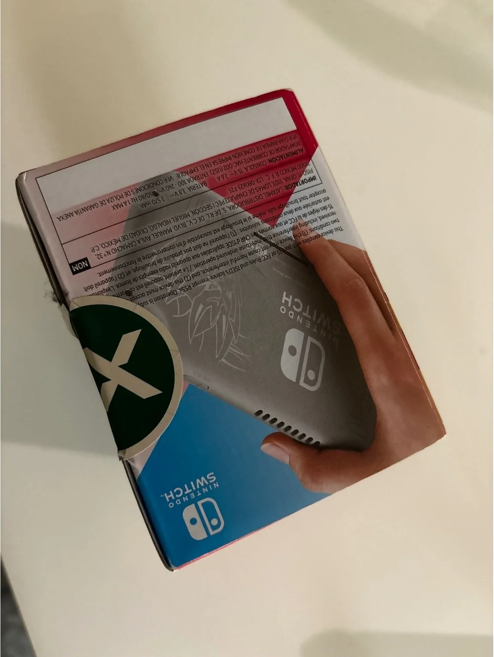 Nintendo Switch Lite Gray Pokemon Zacian and Zamazenta Ed. -